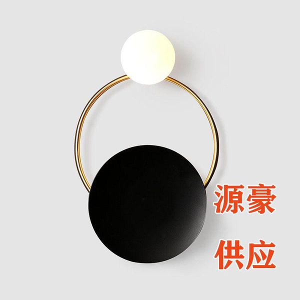 

wall lamp modern arandela mirror light glass ball aisle bedside living room home deco monkey
