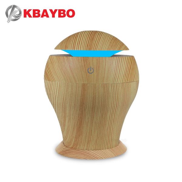 

humidifiers kbaybo 250ml usb ultrasonic air humidifier diffuser for home office ultra-quiet mist maker 7 led colors night