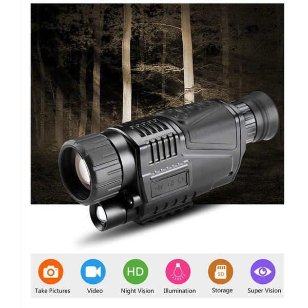 

infrared night vision scope digital monocular telescope wildlife optics hunting equipment cameras