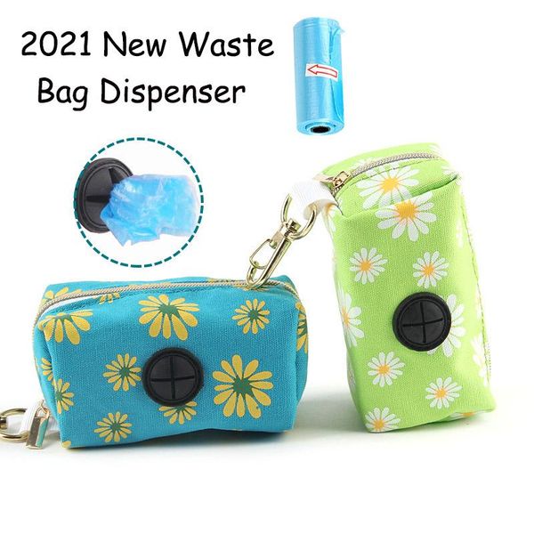 

protable dog poop travel bag dispenser waste holder outdoor pouch garbage bags organizer pet pick up holde & outdoors