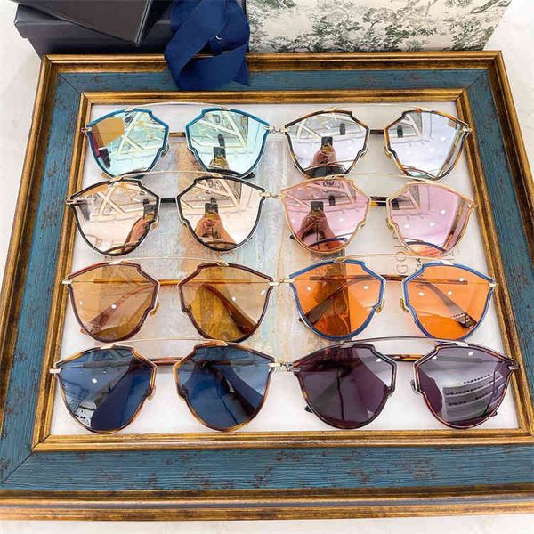 

2022 factory wholesale family style toad shaped sunglasses men's fashion small face same women's, White;black