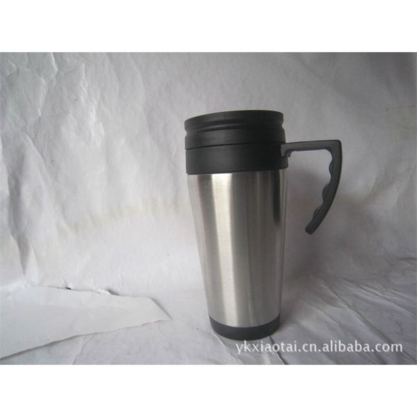 

inner double stainless steel vacuum car water plastic cup