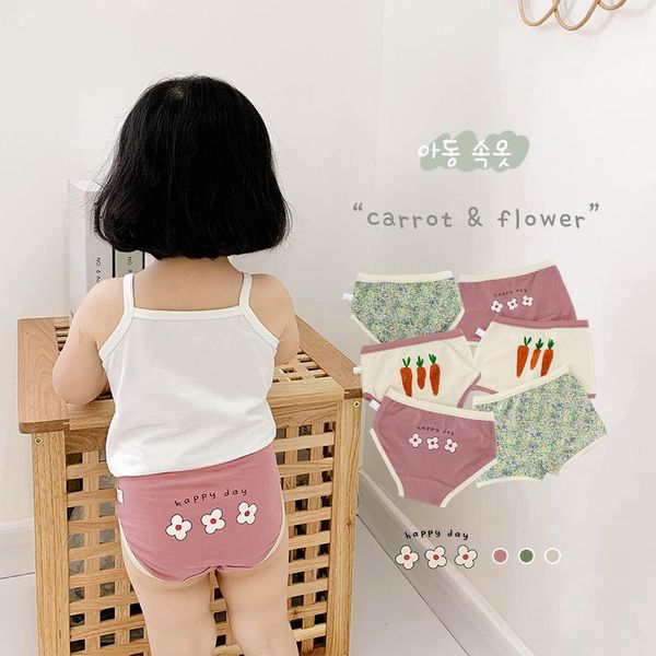 

girl panties cotton baby triangle flat angle shorts cute printed, Camo