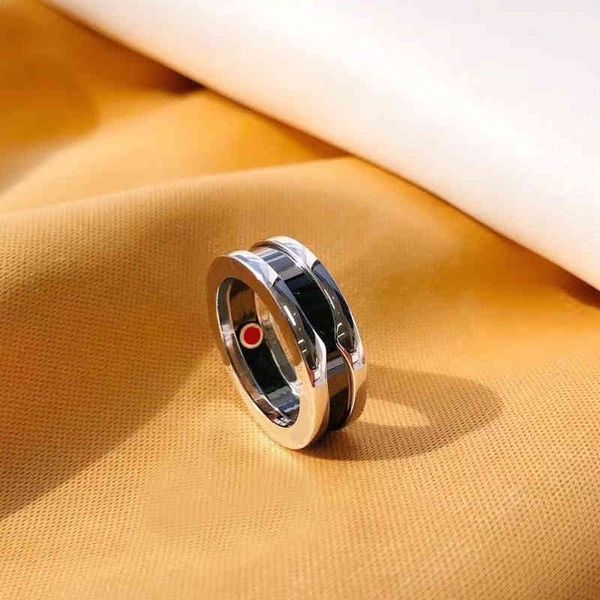 

2021 original design fashion brand jewelry wedding accessories women's ring couple gift, Silver