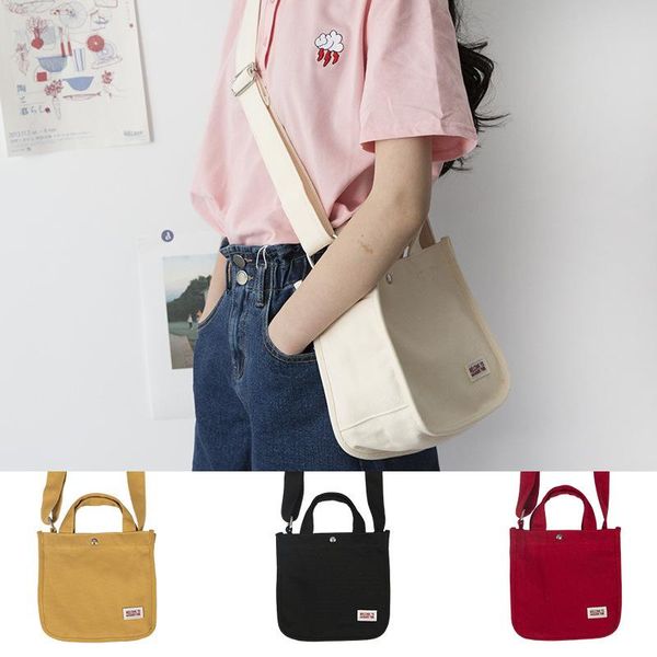 

evening bags hylhexyr solid color female messenger bag travel square totes women's canvas shoulder simple ladies fashion handbags