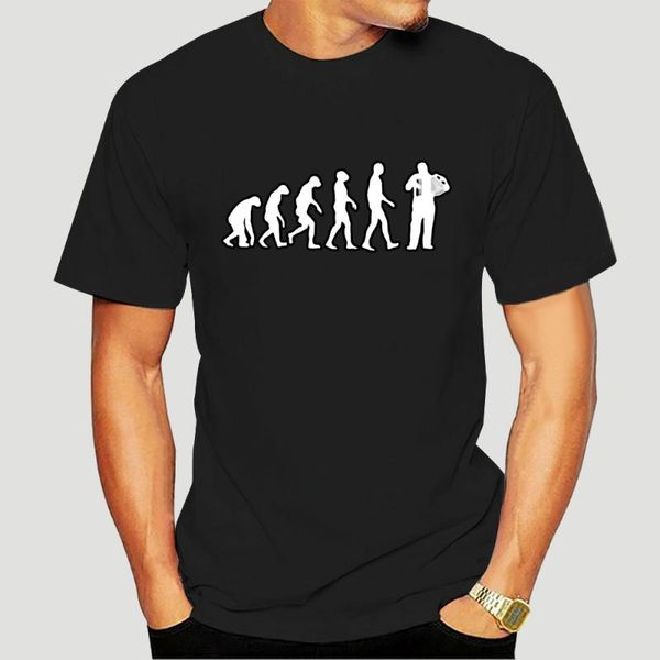 

men's t-shirts est fashion accordion evolution 3d printed short sleeve tee t shirt / 6184x, White;black