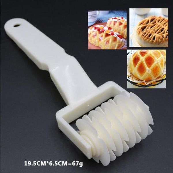 

baking & pastry tools small size pie pizza cookie cutter plastic bakeware embossing dough roller lattice craft