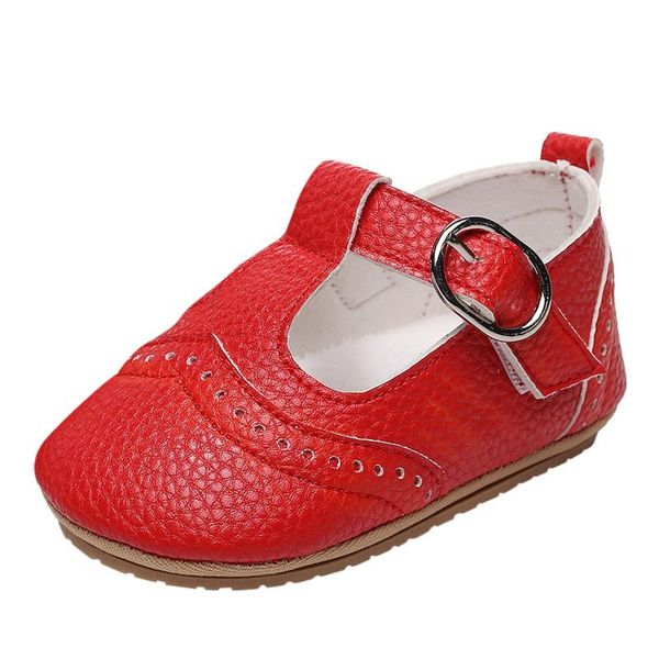 

first walkers 2021 toddler kids baby girls solid color cute walk bow hook&loop casual shoes non-slip rubber sole flat walking