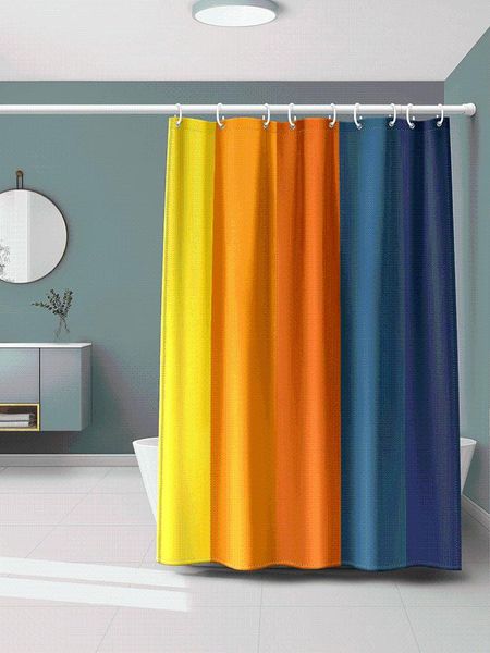 

shower curtains waterproof curtain anti mildew polyester northern europe bathroom funny douche gordijn accessories di50yly