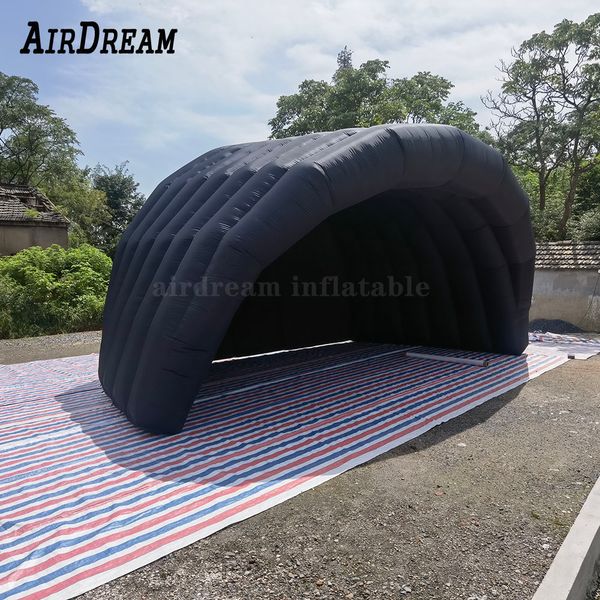 

giant 6mwx4mh 20x13.2ft inflatable stage cover event tent roof for wedding party durable inflatables canopy marquee