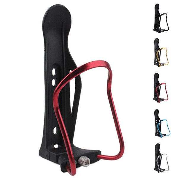 

bike water bottle holder aluminum alloy adjustable cage sport drink hold bicycle accessories bottles & cages