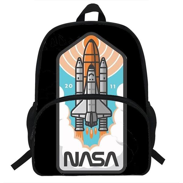 

school backpack kids bags for girls bag boys outer space shuttle book mochila