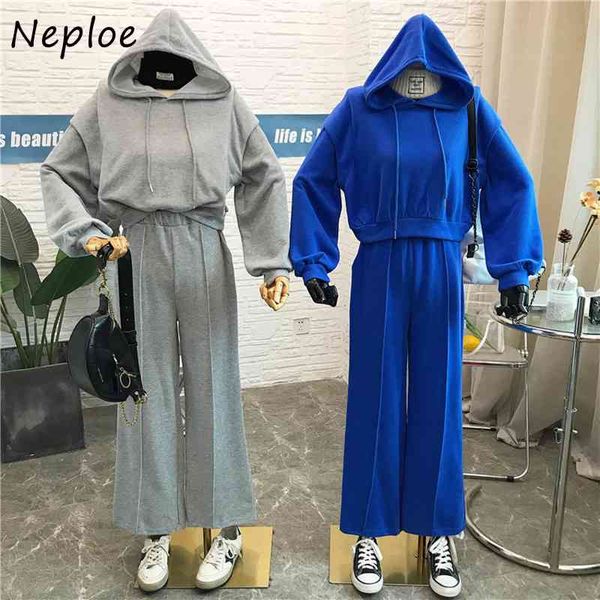 

neploe loose causal solid simple jumpsuits women high waist hip straight bodysuits femme spring soft playsuits cotton 210510, Black;white