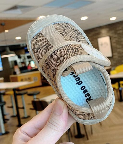 

first walkers autumn kids shoes boys sneakers baby girl solid color infant girls canvas anti-slip sp8001