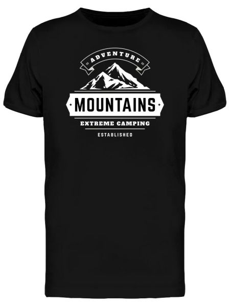 

Extreme Camping Established Tee Men's -Image by Shutterstock, White;black
