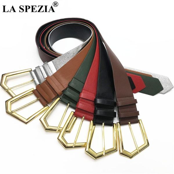

belts wide women belt vintage waist pin buckle faux leather female trouser brand apparel accessories 105cm, Black;brown