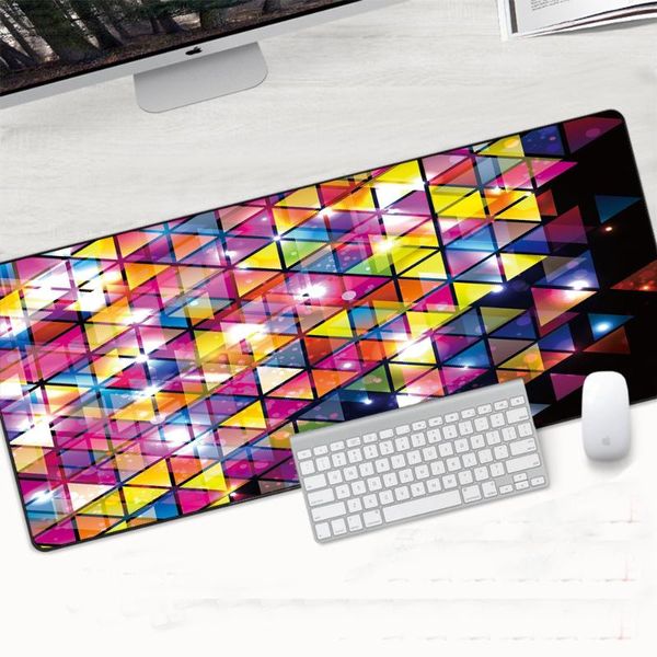 

mouse pads & wrist rests xl pad 900x400mm non-slip soft mat rubber overlock edge large gaming computer lapmousepad gamer to keyboard