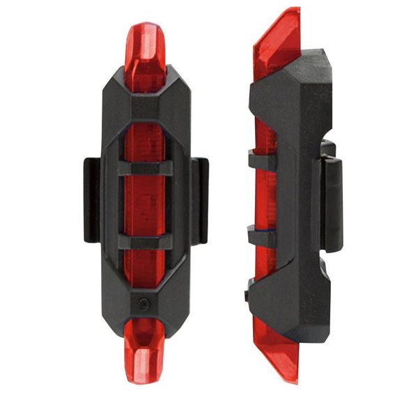 

bike lights usb rechargeable cycling 5 led bicycle tail warning light front rear safety flash lamp mtb accessoires