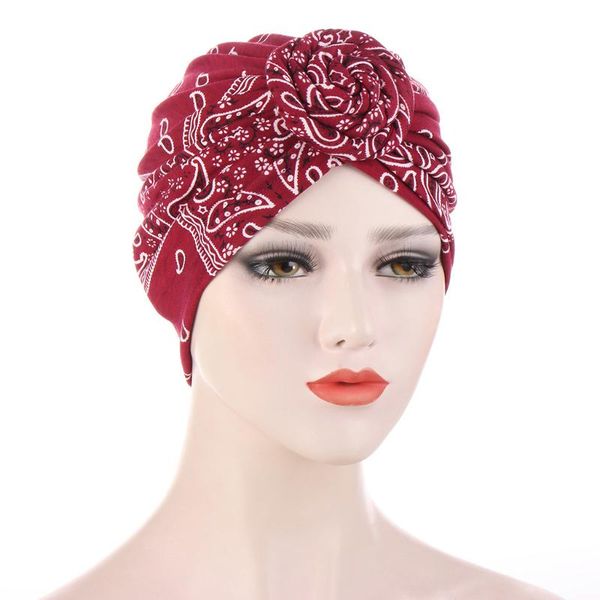 

beanie/skull caps fashion bohemian hijab bonnet for women muslim wrap head scarf turban hat soft stretch inner ready to wear, Blue;gray