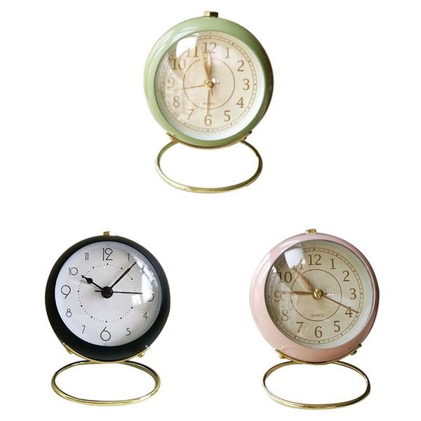

other clocks & accessories silent alarm clock timer metal fashion classic desktop