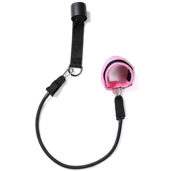 

door pull rope fittings bulift exercise elastic band with foot ring leggings buckle ankle strap set yoga accessory resistance bands