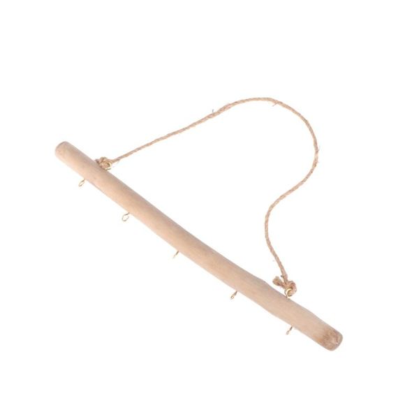 

rustic wooden clothes display racks hook wall hanging coat hanger cap hooks bedroom keys holder door home decor & rails