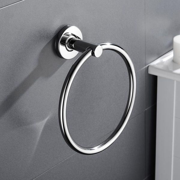 

stainless steel round style wall mounted towel ring holder hanger for home and el bathroom rings