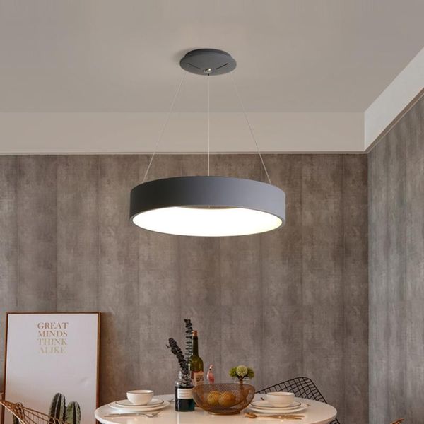 

classical modern led pendant lights lamp for dining room kitchen living shop bar grey or white color fixtures lamps