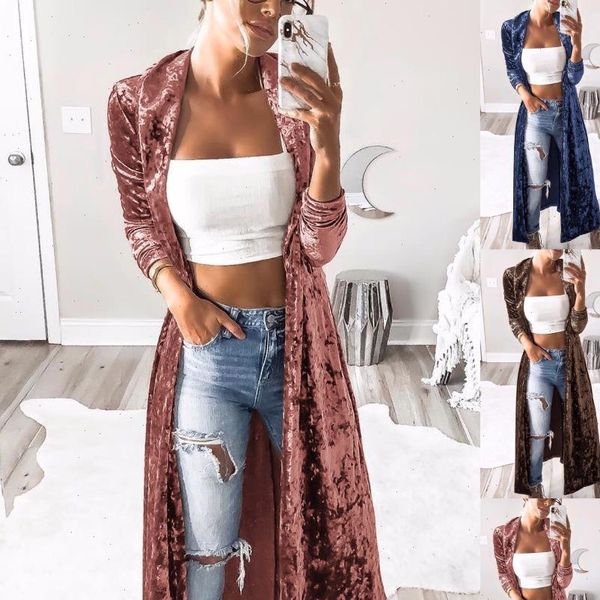 

effortless chic solid kimono women sweater velvet cardigan fashion autumn spring casual outwear female travelling streetwear, White;black