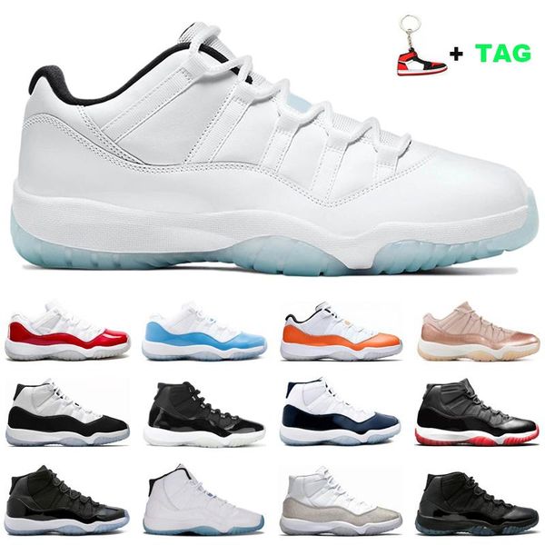 

low legend blue 11s jumpman basketball shoes for men women 11 25th anniversary concord 45 bred prom night trainers sneakers size 13, Black