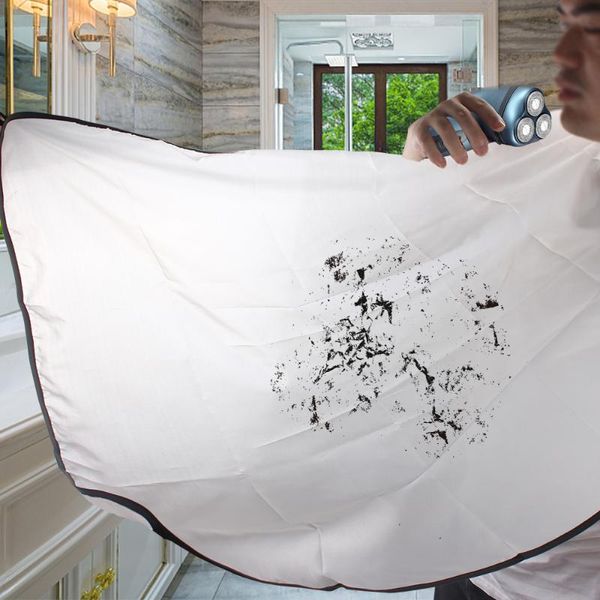 

aprons bibs hair shave apron male black beard shaving bathroom care clean