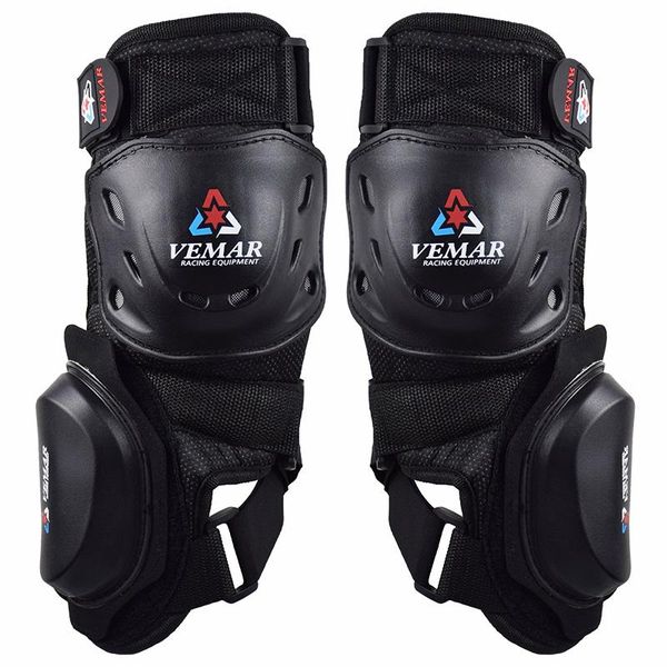 

motorcycle armor vemar black knee pad summer breathable motocross riding pads men off road moto outdoor sport protective gear