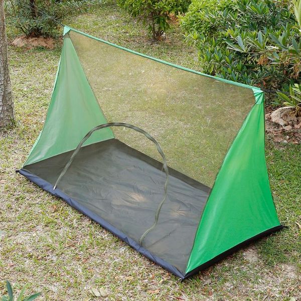 

two person water resistance outdoor camping tent anti mosquito flies net hiking rodless tents and shelters