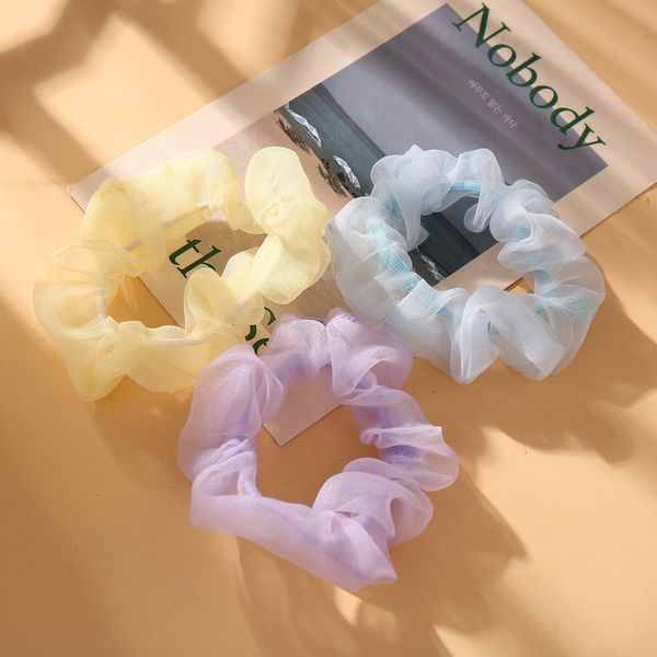 

6475 pig large intestine loop hair loop y female organza chiffon small fat intestines hair rope