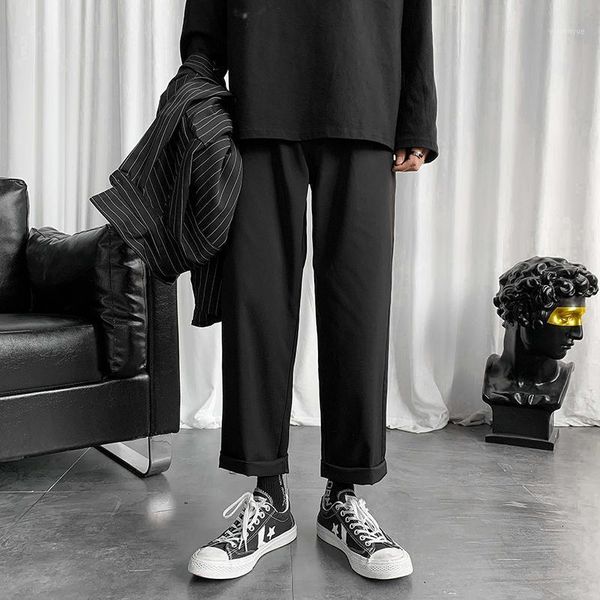 

men's pants men black korean harem 2021 japanese streetwear joggers harajuku sweatpants hip hop casual trousers plus size