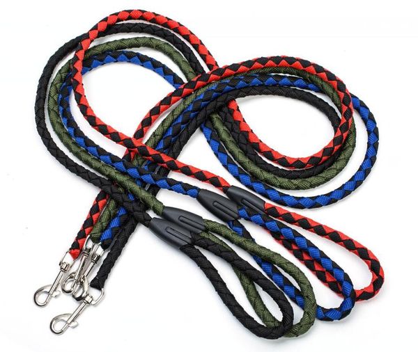 

nylon leashes pet 150cm*1.2cm large dog leash collar harness puppy cat accessories breakaway lead basic collars &