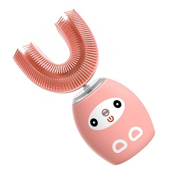

smart electric toothbrush 1 pc kids u-type toddler automatic for oral care