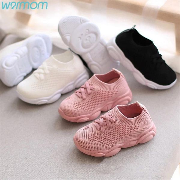 

first walkers warmom spring and autumn children's mesh sneakers boys breathable soft sole net shoes girls casual for kids baby