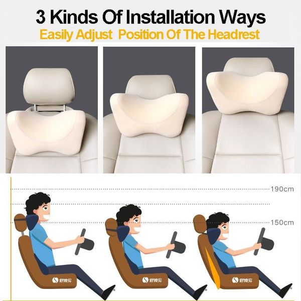 

seat cushions car supplies sleep headrest neck protection pillow memory foam