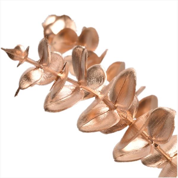 

decorative flowers & wreaths 5pcs gold eucalyptus leaves money simulation flower arrangement home outdoor holiday wedding restaurant decorat