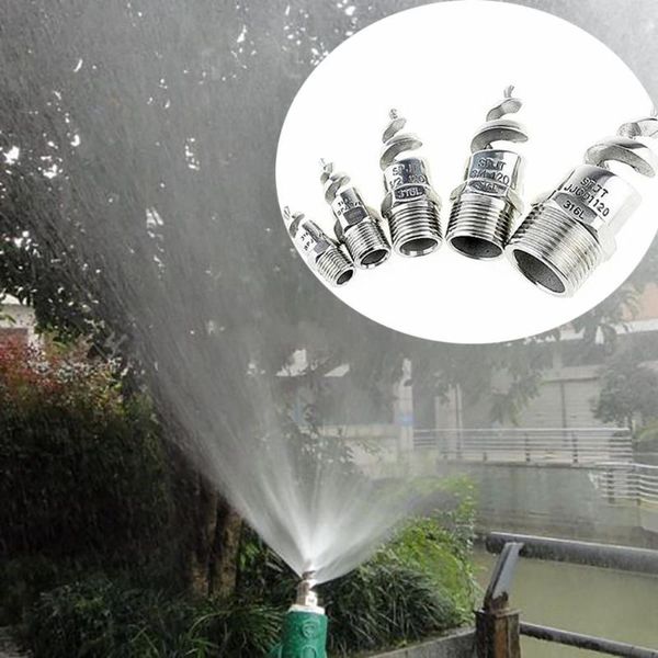 

watering equipments 1/4", 3/8", 1/2" stainless steel spiral cone atomization nozzle spray sprinkler heads water garden ed