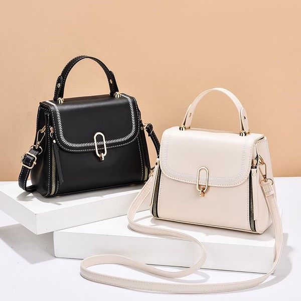 

evening bags fresh sweet summer contrast color pu leather crossbody for women 2021 chain shoulder handbags lady luxury female bag a214