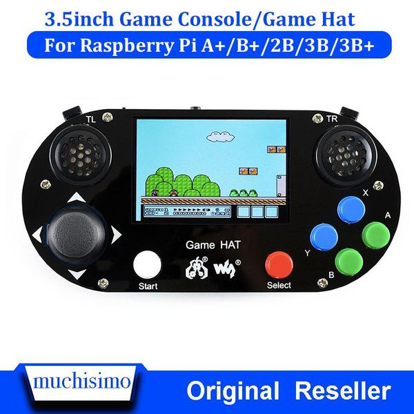 

3.5 inch ips screen raspberry pi game console handheld player expansion board compatible with a+/b+/2b/3b/3b+ portable players