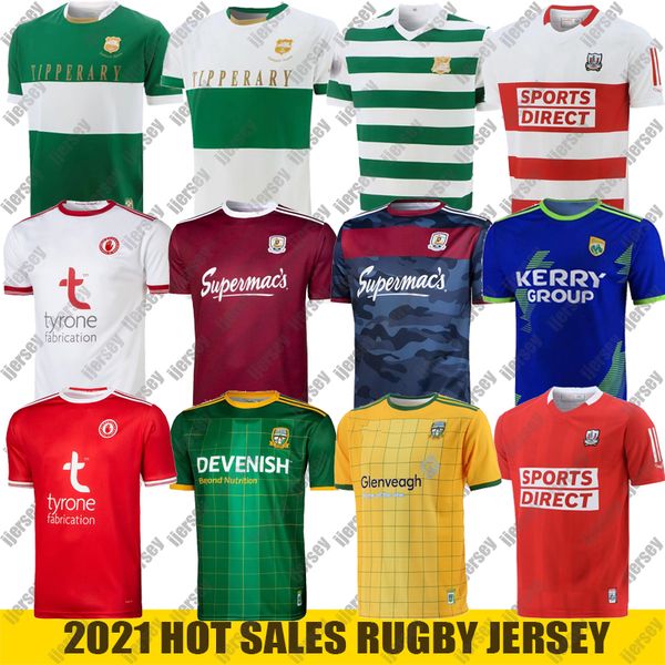 

2021 gaa galway kerry rugby jerseys Ã¡th cliath shirt tipperary sports maori stars jersey retro size s-5xl t-shirt dublin all teams, Black;white