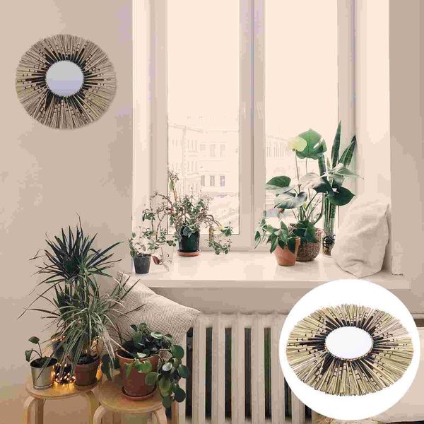 

mirrors 1pc european styled woven mirror wall-mounted decorative vanity