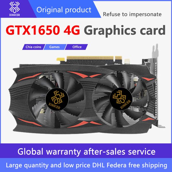 GTX1650 GTX1660 6G DDR5 Gaming mainstream mid-range independent card display game PUBG chicken e-sports office audio and video graphics