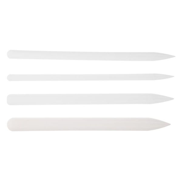 

craft tools 4pcs household cake baking creative universal shaped sticks (white)
