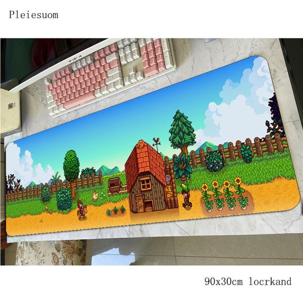 

mouse pads & wrist rests stardew valley mousepad 900x300x4mm computer mat gamer gamepad pc gaming mousemat pad office padmouse