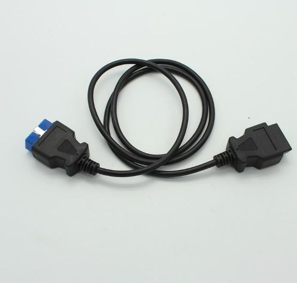 

2021 connector to 16 pin extension cable obd2 16pin extension cable 1.2 meter obdiicable diagnostic connector