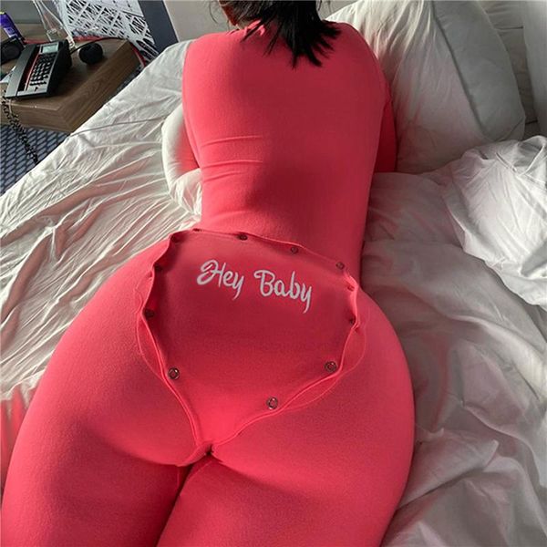 

one-piece rompers solid color bodysuits autumn women club outfits v-neck long sleeve body casual buttons bodysuit, Black;white